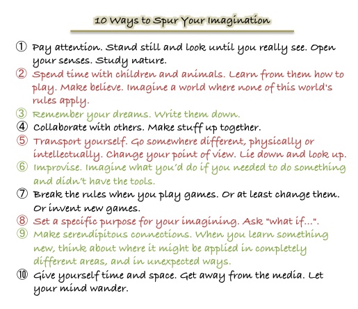 20 ways to imagine