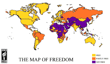 freedom map