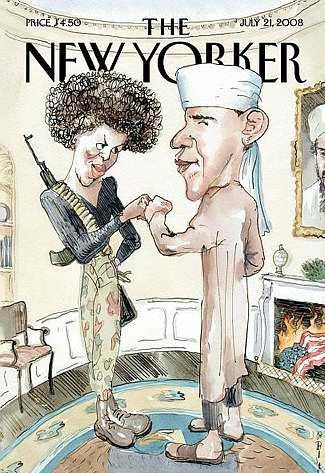 obama new yorker cartoon