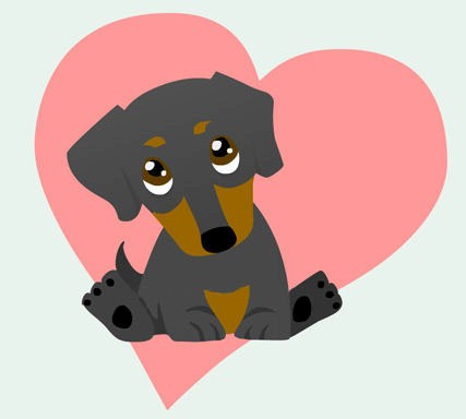 valentine from doggybloggy